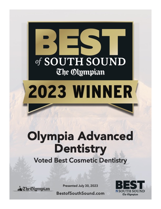 2023 olympia best cosmetic dentist award